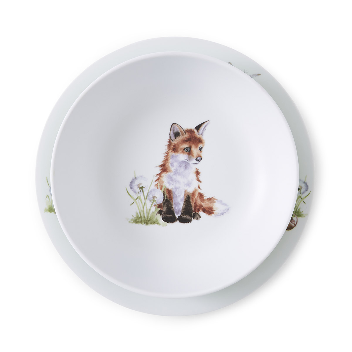 Wrendale Designs Little Wren Plate & Bowl Set image number null